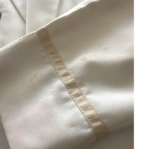 1970 US Air Force Officer Dress White Summer Uniform Coat Jacket Dinner USAF - Picture 12 of 12